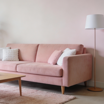 Pink Sofa