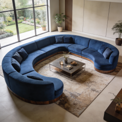 C Shaped sofa